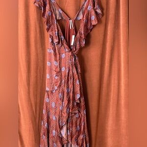 Anthropologie wrap dress